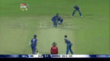 CLT20 2013 M23: RR vs MI  –   Match Highlights