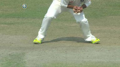 1ST TEST: IND vs SA – Francois du Plessis Wicket