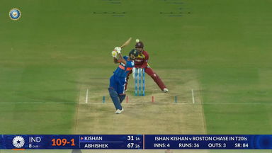 IND vs WI 2026, 3rd T20I: Ishan Kishan Six