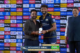 IPL 2026 M66: GT vs CSK - TATA IPL Green Dot Balls of the Match - Mohammad Siraj