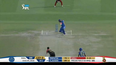 M53: RR vs RCB –  Heinrich Klaasen Six