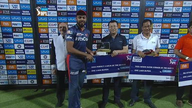 M22: DD vs KXIP – VIVO perfect catch of the match – Avesh Khan