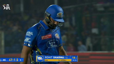 IPL 2025 M29: DC vs MI - Rohit Sharma Wicket