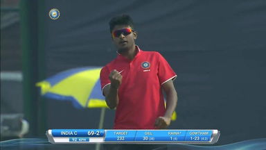 D.B. Deodhar Trophy: India B Vs India C - Highlights
