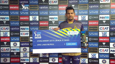 Eliminator: RCB vs KKR  – Unacademy Lets Crack It Sixes of the Match – Sunil Narine
