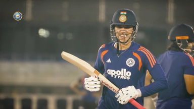 Smriti Mandhana's first day in training as Team India Captain