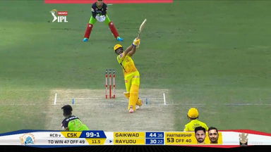 M44: RCB vs CSK – Ambati Rayudu Six