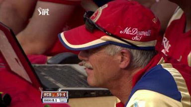 Match 5 RCB vs DD – Tiwary's Wicket