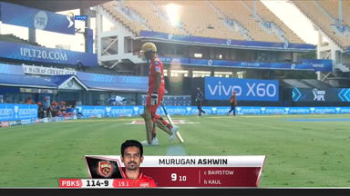 M14: PBKS vs SRH   – Murugan Ashwin Wicket