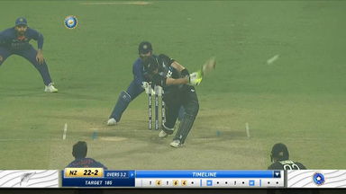IND vs NZ 2021, 3RD T20I : Martin Guptill Six