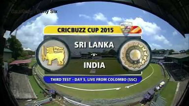SL vs India, 3rd Test - Day 5 : Session 2 highlights