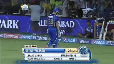 M47: CSK vs RR – Shane Watson Wicket