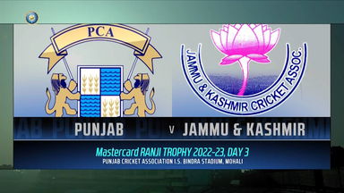 Ranji Trophy  2022/23, Punjab vs J & K Day 3: Match Highlights