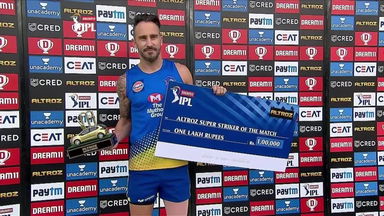 M44: RCB vs CSK – Altroz Super Striker of the Match – Faf du Plessis