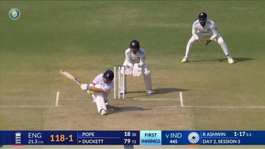IND vs ENG 2024, 3RD Test: Ben Duckett Six