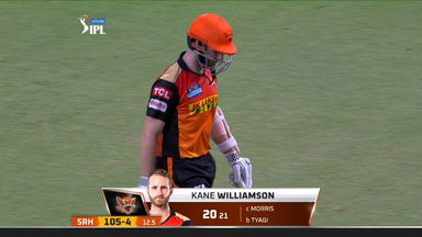 M28: RR vs SRH – Kane Williamson Wicket