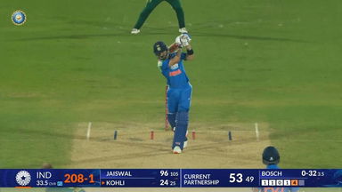 IND vs SA 2025, 3rd ODI: Virat Kohli Six