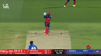 IPL 2026 M55: PBKS vs DC - Priyansh Arya Six