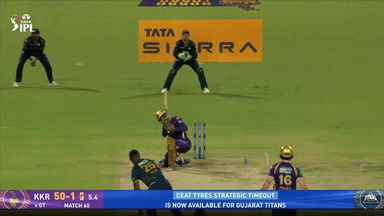 IPL 2026 M60: KKR vs GT - Angkrish Raghuvanshi Six