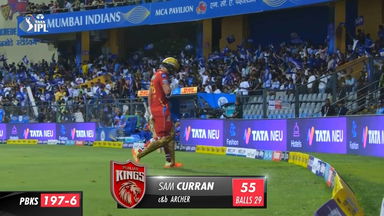 M31: MI vs PBKS – Sam Curran Wicket
