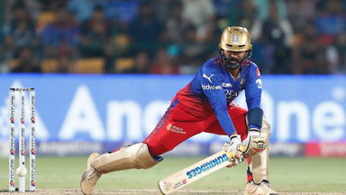 Impactful Karthik takes RCB past finish line with 21*(12)