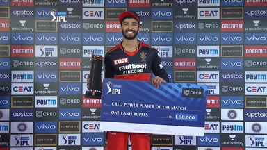 M48: RCB vs PBKS  – CRED Power Player of the Match – Devdutt Padikkal