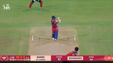 IPL 2026 M68: LSG vs PBKS - Ayush Badoni Six