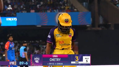 Wicket: Match 8, Delhi Capitals vs UP Warriorz, WPL 2025: Uma Chetry Wicket