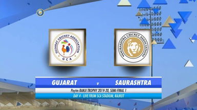 Ranji Trophy 2019-20: Gujarat  vs Saurashtra, SF1 - Day 4 Highlights