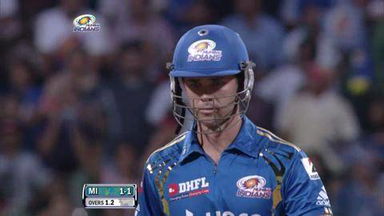 Match 54 MI vs RCB – Franklin's Wicket