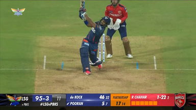 M11: LSG vs PBKS – Nicholas Pooran Six
