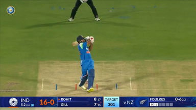 IND vs NZ 2026, 1st ODI: Rohit Sharma Six
