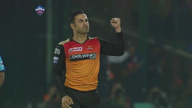 M16: DC vs SRH – Fall of Wickets