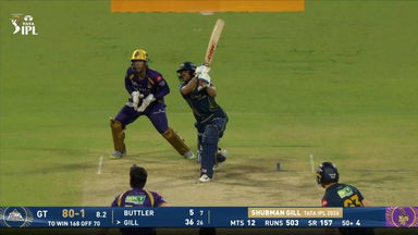 IPL 2026 M60: KKR vs GT - Shubman Gill Six