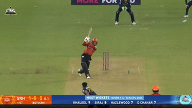 IPL 2025 M51: GT vs SRH - Abhishek Sharma Six