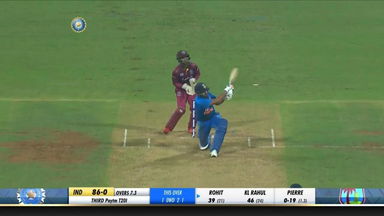 IND vs WI 2019, 3rd T20I: Rohit Sharma Six