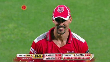 M31: RCB vs KXIP –  Albie Morkel Six