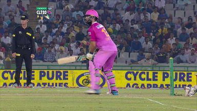 M13: KXIP vs NK –  Anton Devcich Wicket