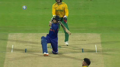 IND vs SA 2022, 5TH T20I: Ishan Kishan Six