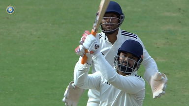 DULEEP TROPHY 2024, India A vs India B: India B 2nd Innings Super Sixes