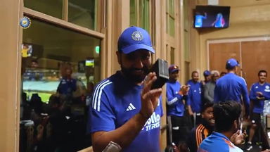 Dressing Room BTS | Impact Player of the Series | Australia vs India ODI Series 2025