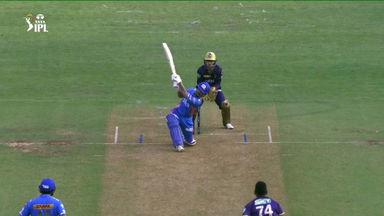 M22: MI vs KKR –  Ishan Kishan  Six