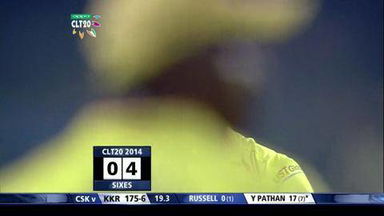 M23: KKR vs CSK –  Yusuf Pathan Six
