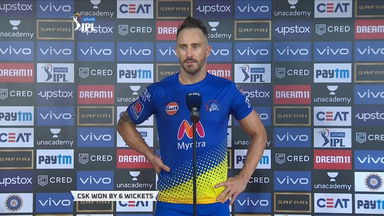 M44: SRH vs CSK  – Faf du Plessis Interview