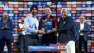 IPL 2025 M04: DC vs LSG - Player of the Match - Ashutosh Sharma