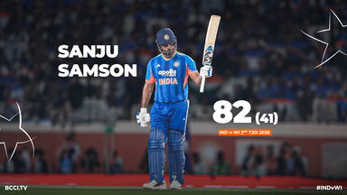 Blistering 82(41): Sanju Samson Show in Ranchi