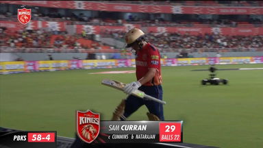 M23: PBKS vs SRH – Sam Curran Wicket