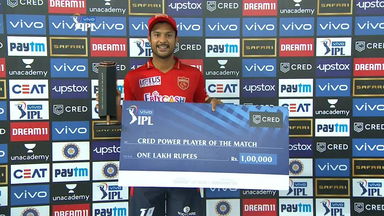 M45: KKR vs PBKS  – CRED Power Player of the Match – Mayank Agarwal