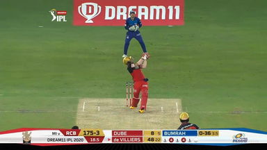 M10: RCB vs MI – AB de Villiers Six