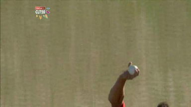 M8: SCO vs OT –  Hamish Rutherford lbw b Paris